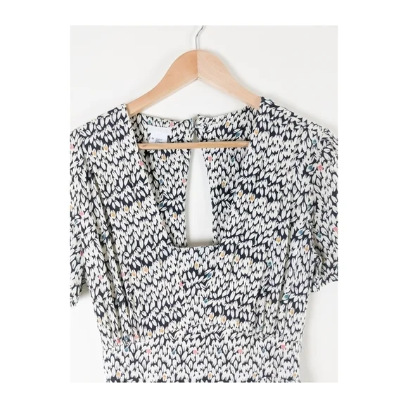 Urban Outfitters Women's Cooperative Open Back Mini Dress Women's M Black/White - Picture 2 of 7